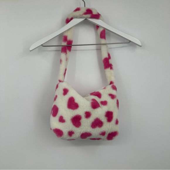 Coquette Heart White Love Shoulder Bag - Picture 3 of 6